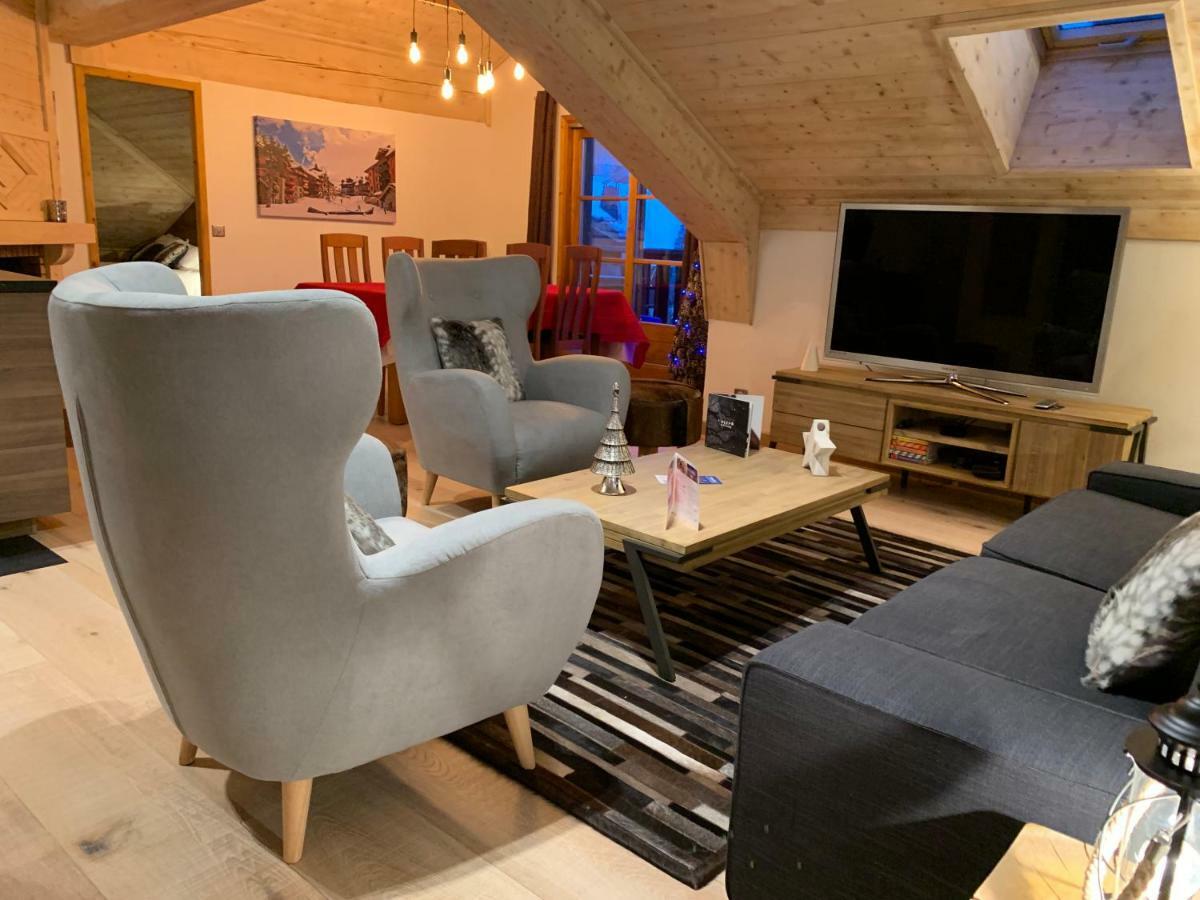 Arc 1950 - Derniere Etage Apartment Les Arcs  ภายนอก รูปภาพ